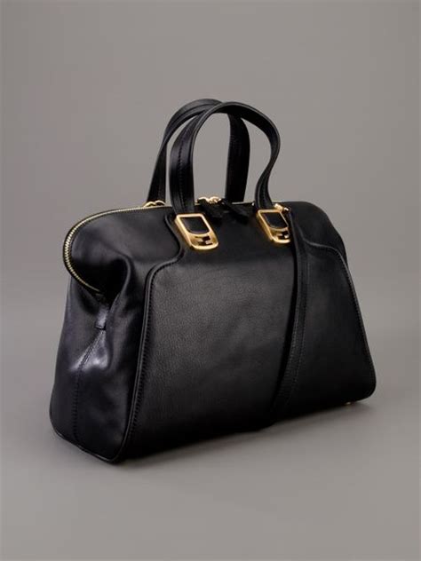 fendi black duffel bag